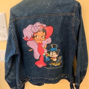 Betty Boop Vintage Denim Jean Jacket
